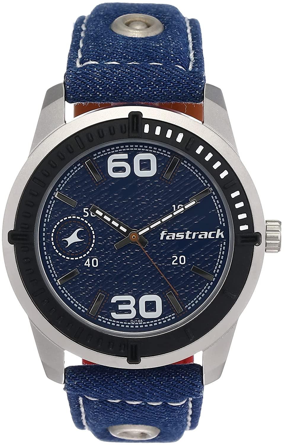 Fastrack Denim Analog Silver Dial Women's Watch - NE6021SL02 / NE6021SL02 :  Amazon.in: Fashion